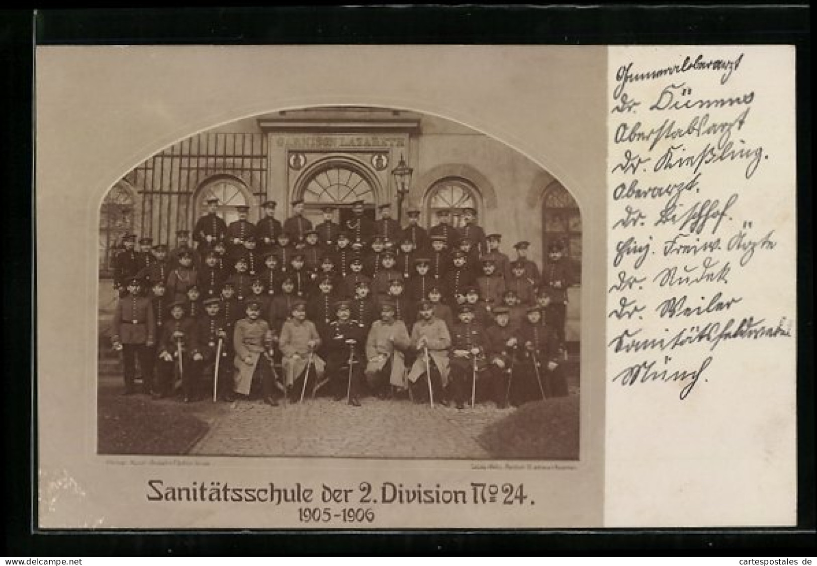 AK Leipzig, Sanitätsschule Der 2. Division No. 24, Rotes Kreuz  - Red Cross