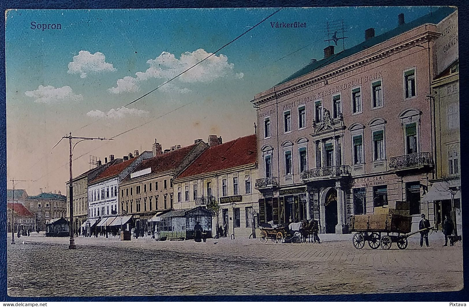 Hungary / Sopron / Várkerület / Uzletek / 1915 - Hungary