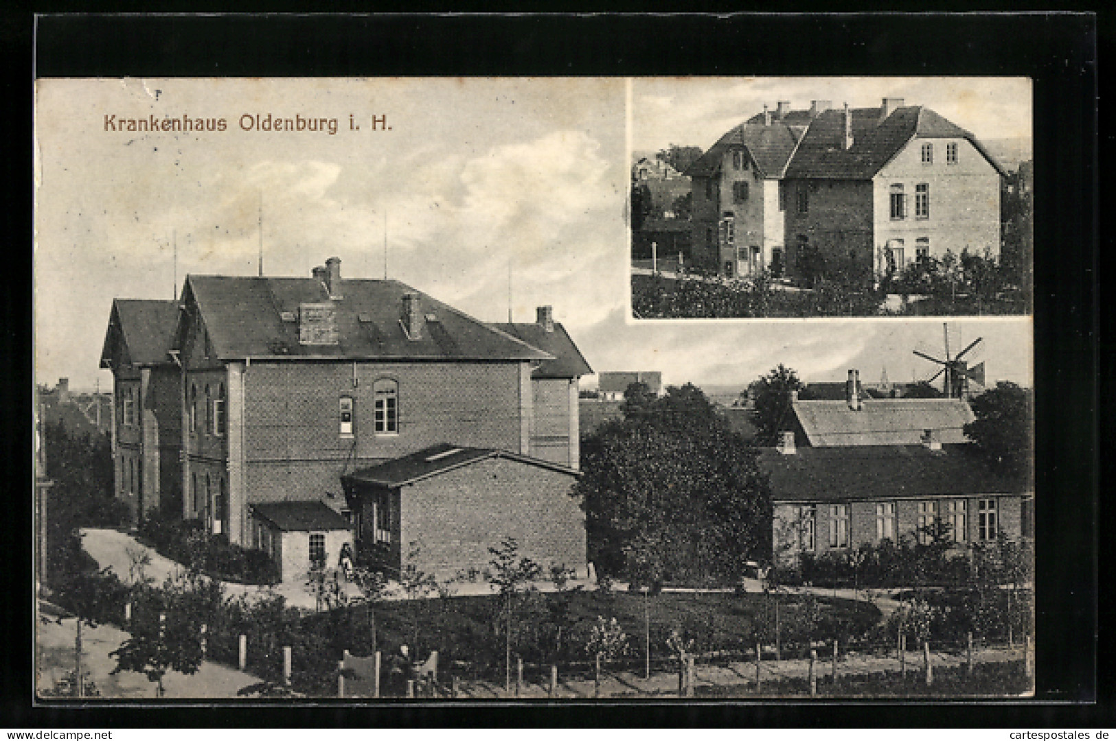 AK Oldenburg I. Holst., Ansicht Des Krankenhauses  - Oldenburg (Holstein)