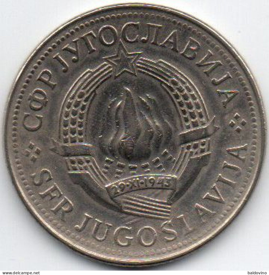 Yugoslavia 1978 10 Dinari - Otros – Europa