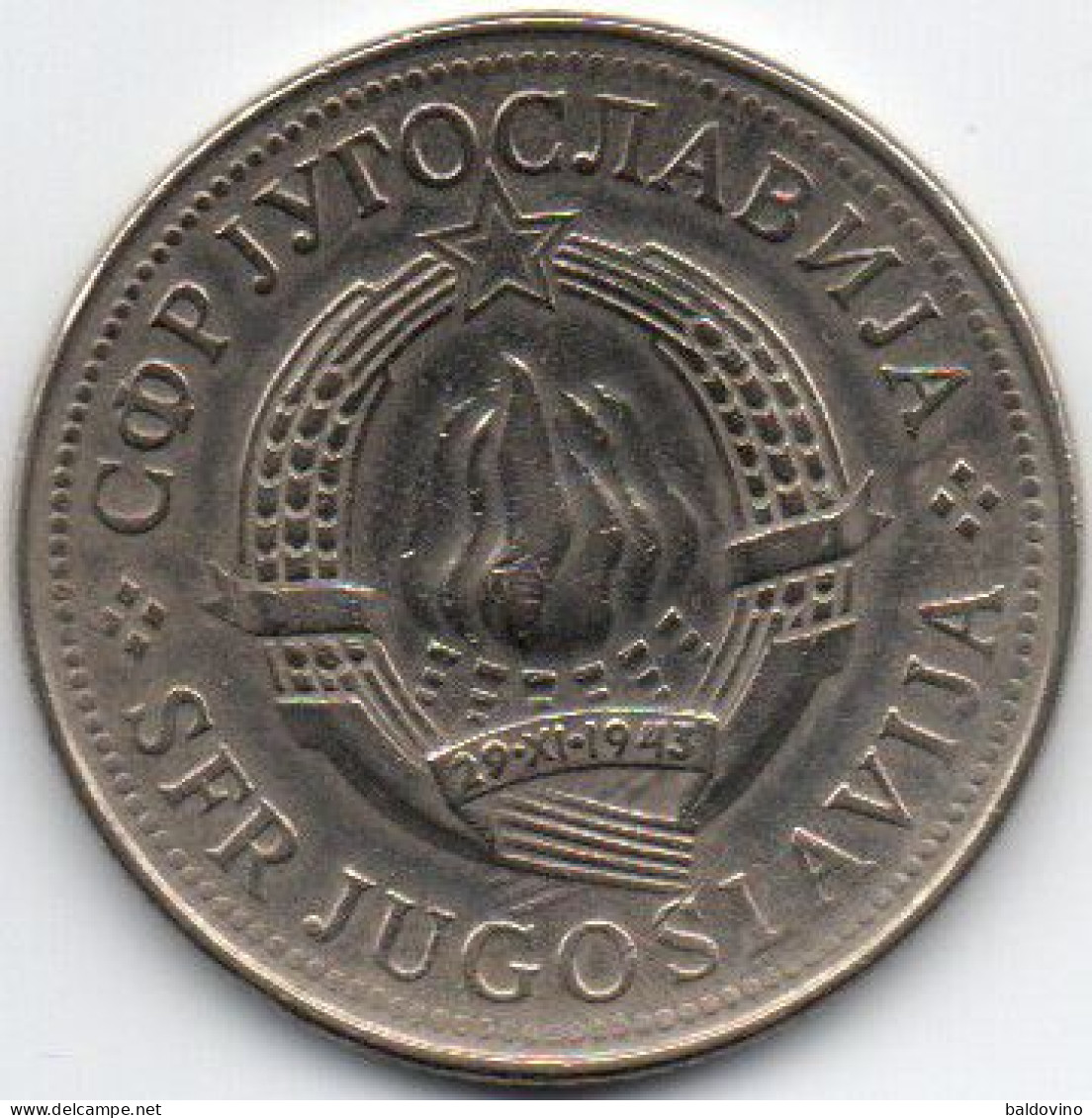 Yugoslavia 1978 10 Dinari - Sonstige – Europa