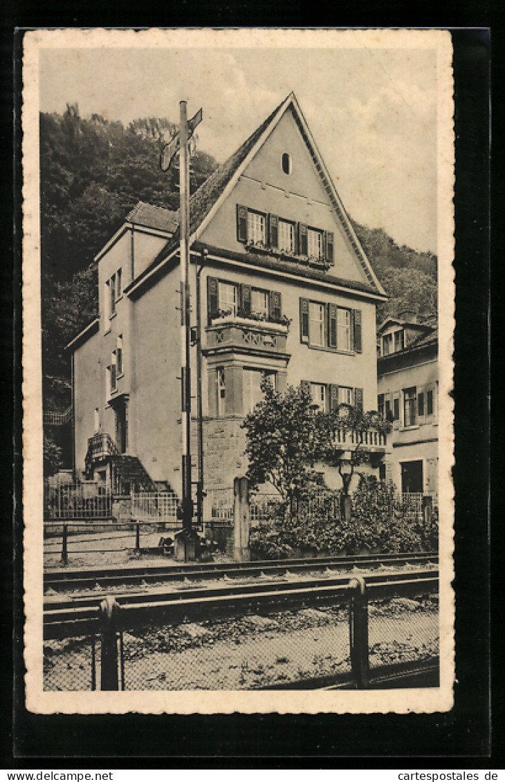 AK Heidelberg, Villa Weinreiter, Strasse Anlage 66  - Heidelberg