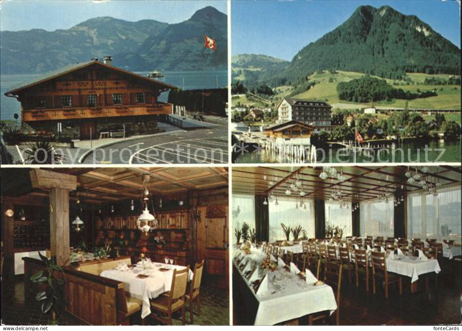12375902 Beckenried Sternen Hotel Gaststube Speisesaal Beckenried - Autres & Non Classés