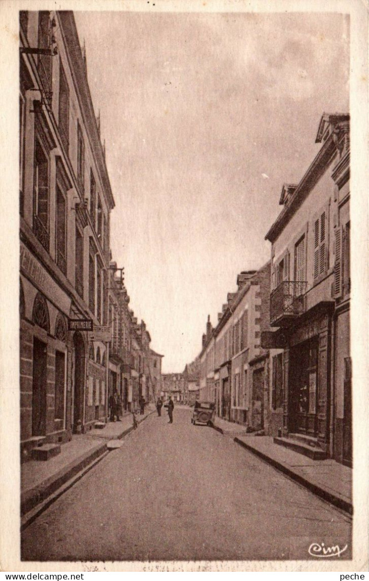 N°1257 W -cpa Saint Pourçain Sur Sioule -rue Séguier Et De La Poste- - Other & Unclassified