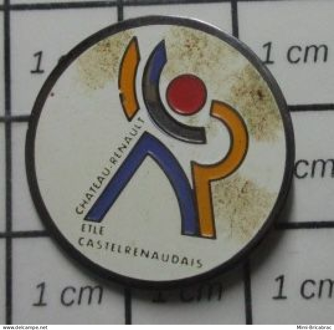 3617 Pin's Pins / Beau Et Rare / VILLES / CHATEAU-RENAULT ET LE CASTELRENAUDAIS - Städte