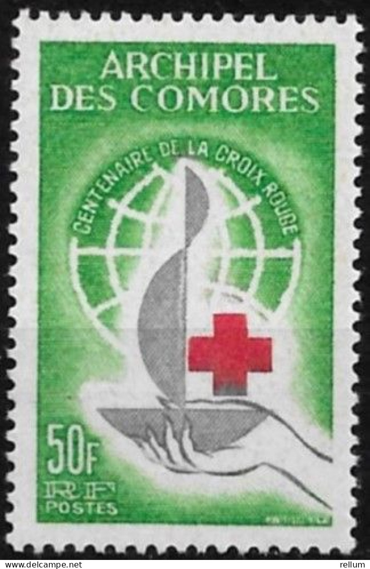 Comores 1963 - Yvert N° 27 - Michel N° 53 ** - Neufs