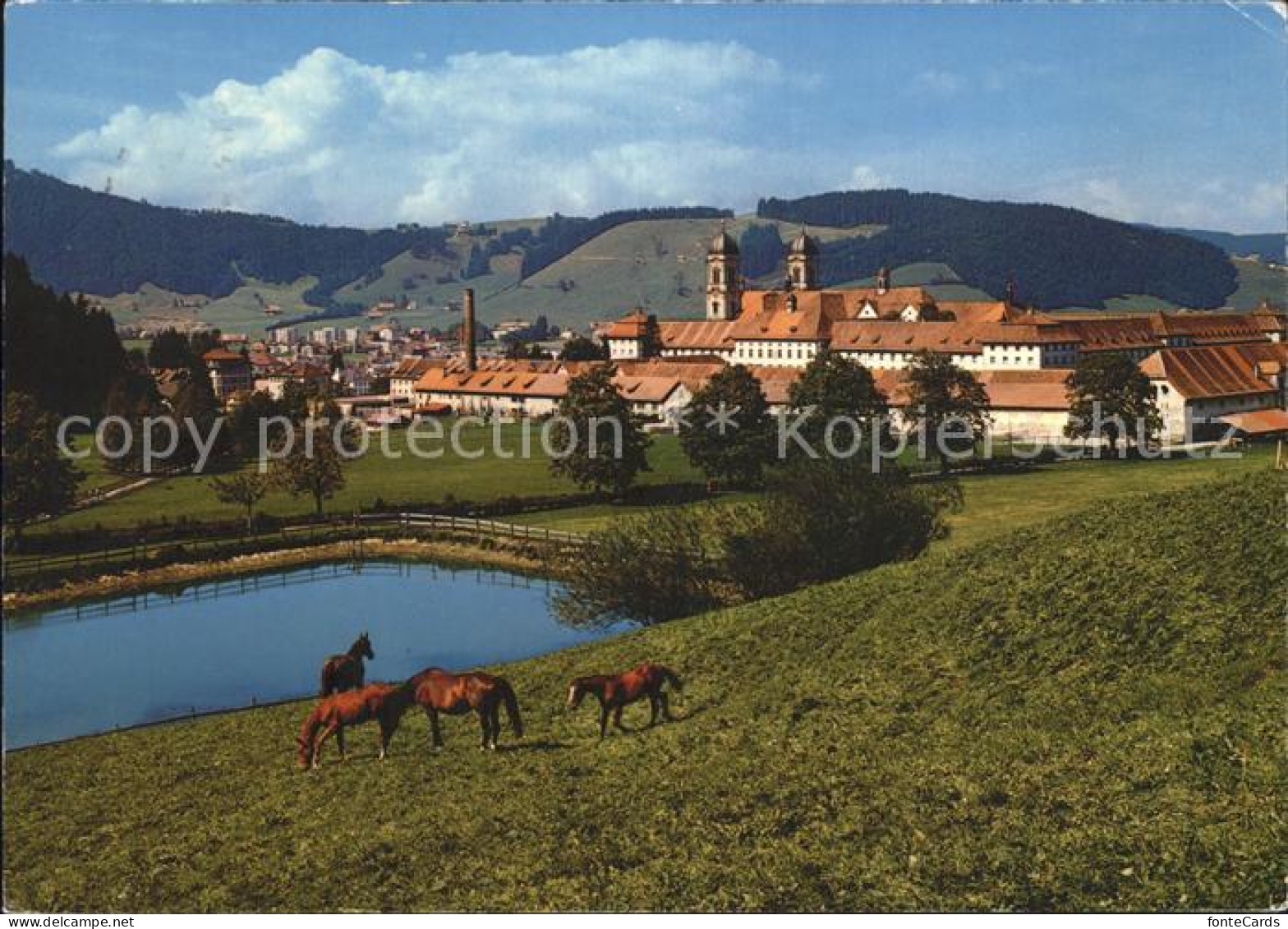 12371568 Einsiedeln SZ Kloster Einsiedeln - Andere & Zonder Classificatie