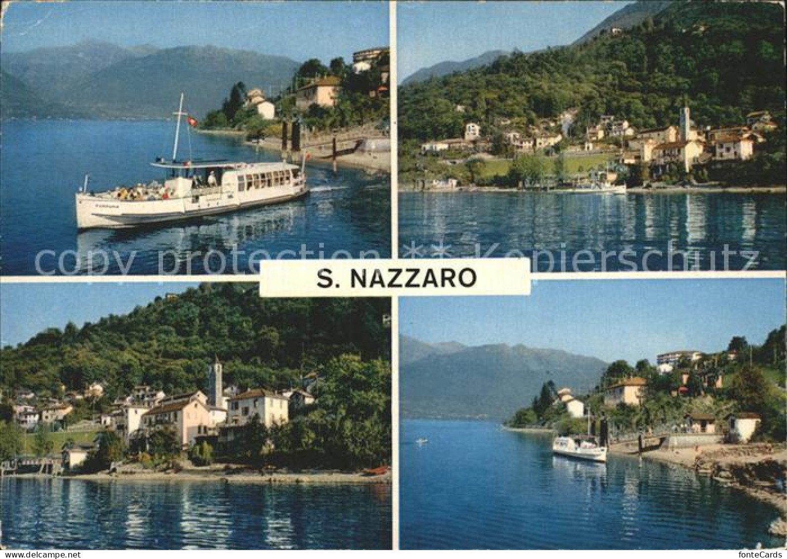 12371350 San Nazzaro Lago Maggiore Schiff Kirche San Nazzaro - Other & Unclassified