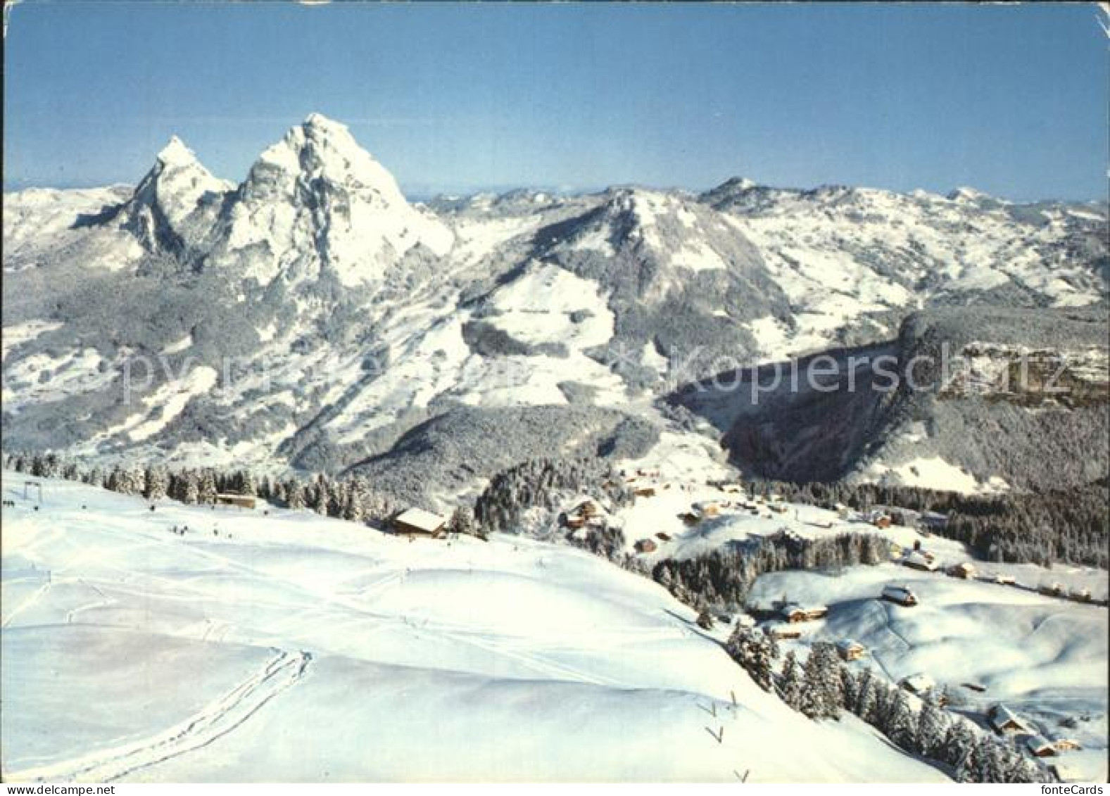 12371302 Stoos SZ Schwyz Mythen Winter Stoos SZ - Sonstige & Ohne Zuordnung