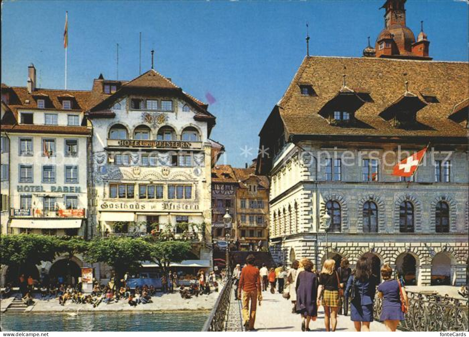 12371281 Luzern LU Rathaus Kornmarkt  Luzern - Sonstige & Ohne Zuordnung