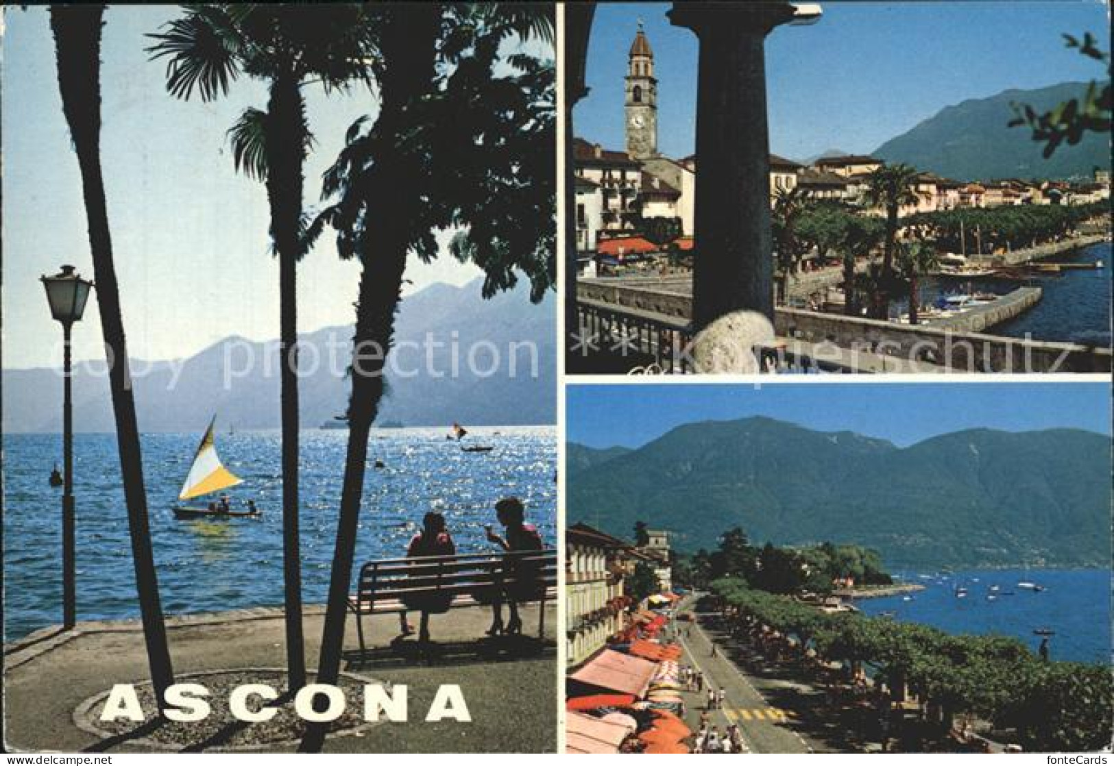12371262 Ascona TI Uferpromenade  Ascona - Other & Unclassified