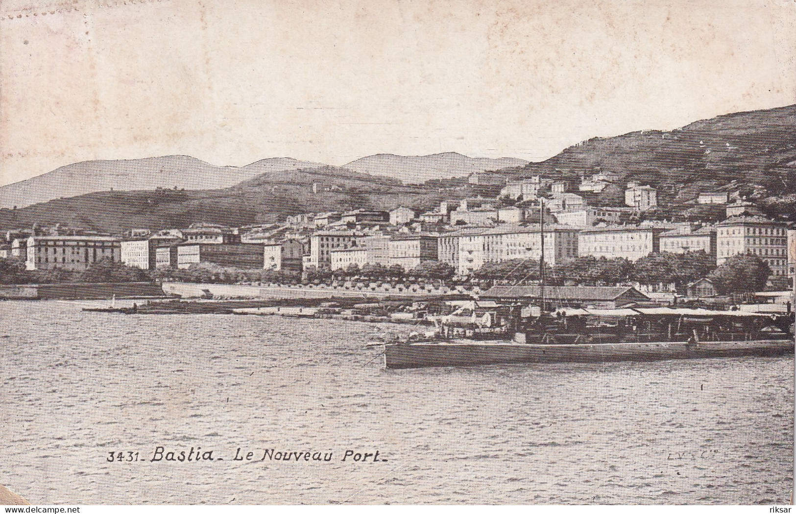 BASTIA(BATEAU DE GUERRE) - Bastia