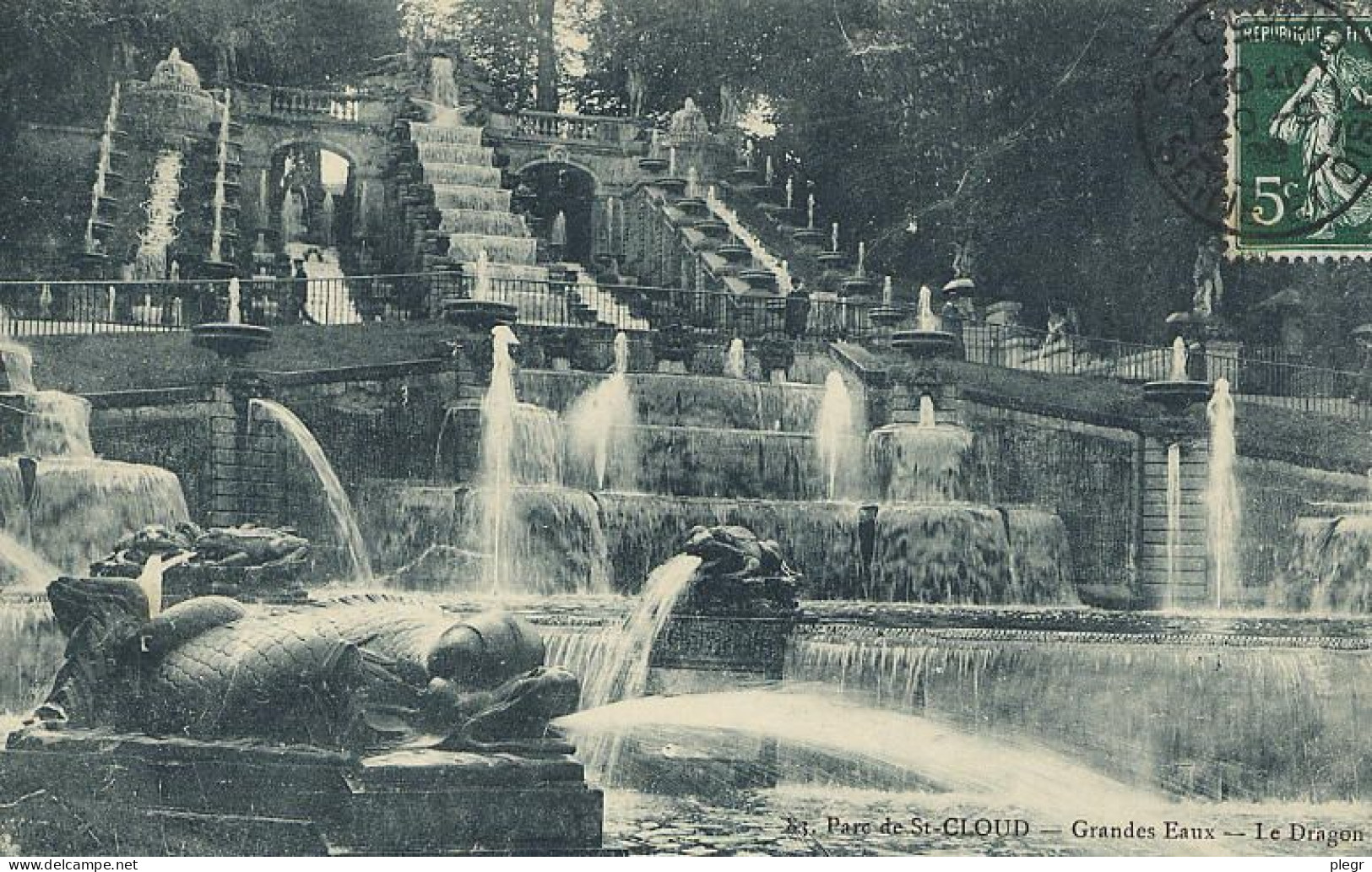 92064 01 11#0 - ST CLOUD - PARC - GRANDES EAUX - LE DRAGON - Saint Cloud