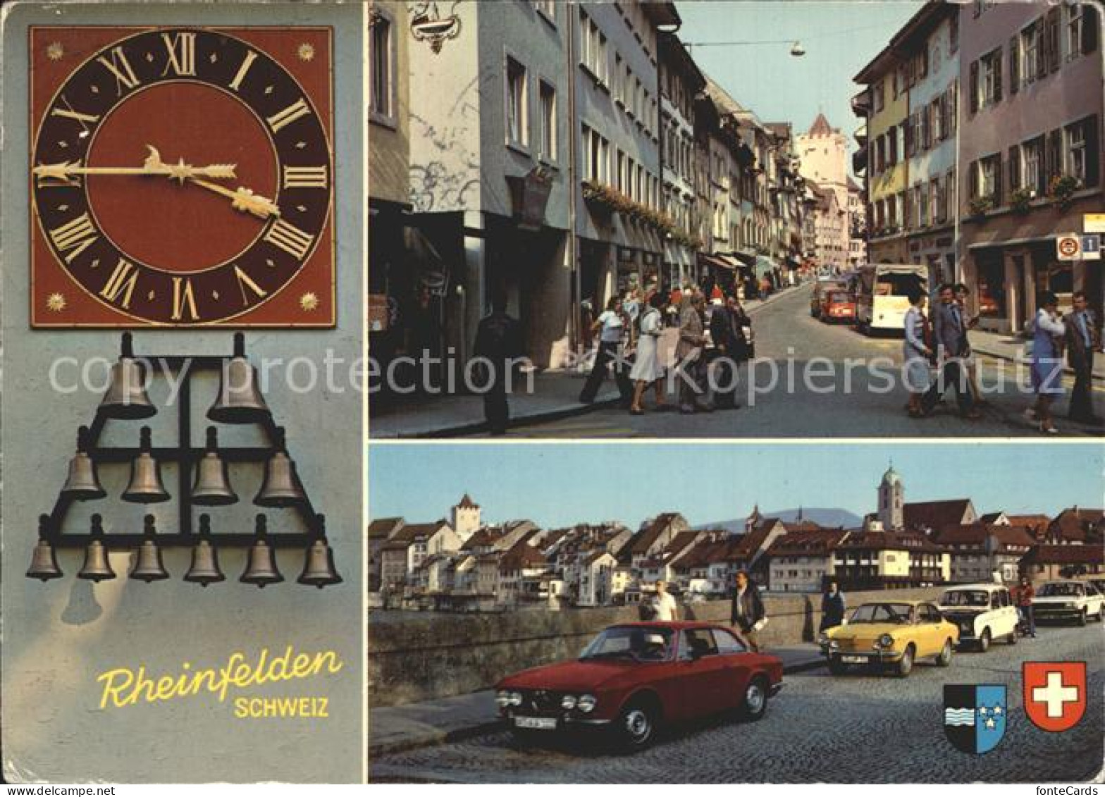 12371213 Rheinfelden AG Glockenspiel Bruecke Rheinfelden - Autres & Non Classés