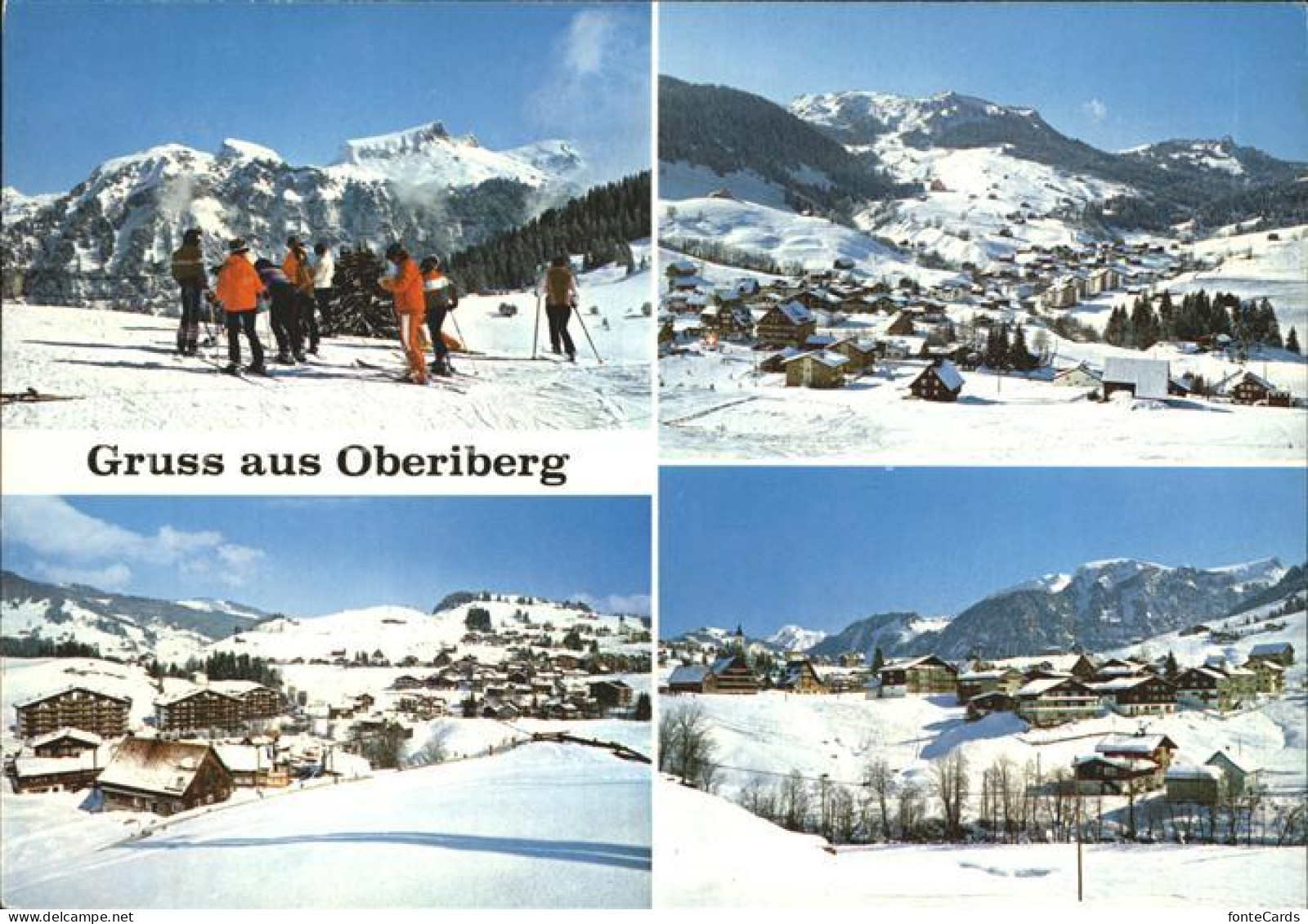 12371184 Oberiberg Skigebiet Winter Oberiberg - Andere & Zonder Classificatie