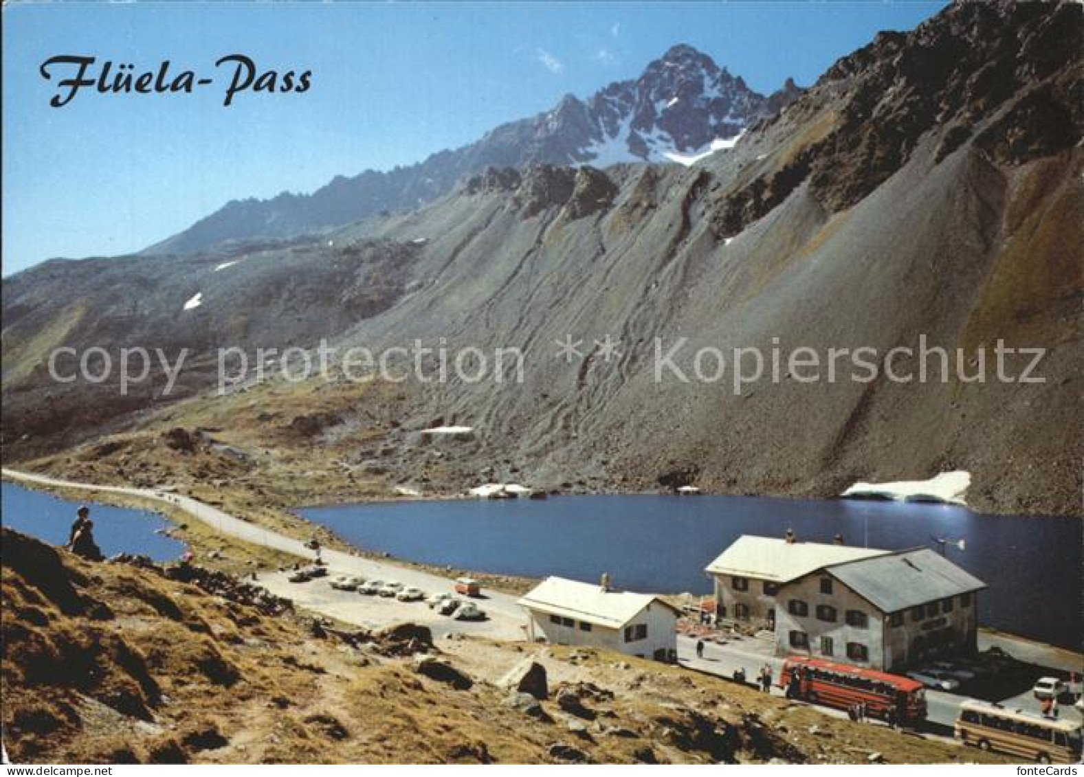 12371170 Flueelapass Schwarzhorn Hospiz Flueelapass - Autres & Non Classés