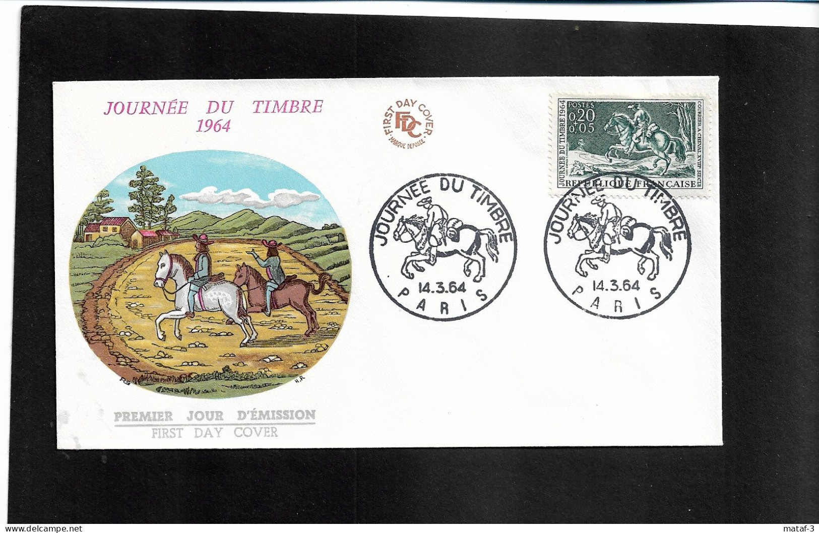 FRANCE   1964  YT N°1406 - Used Stamps