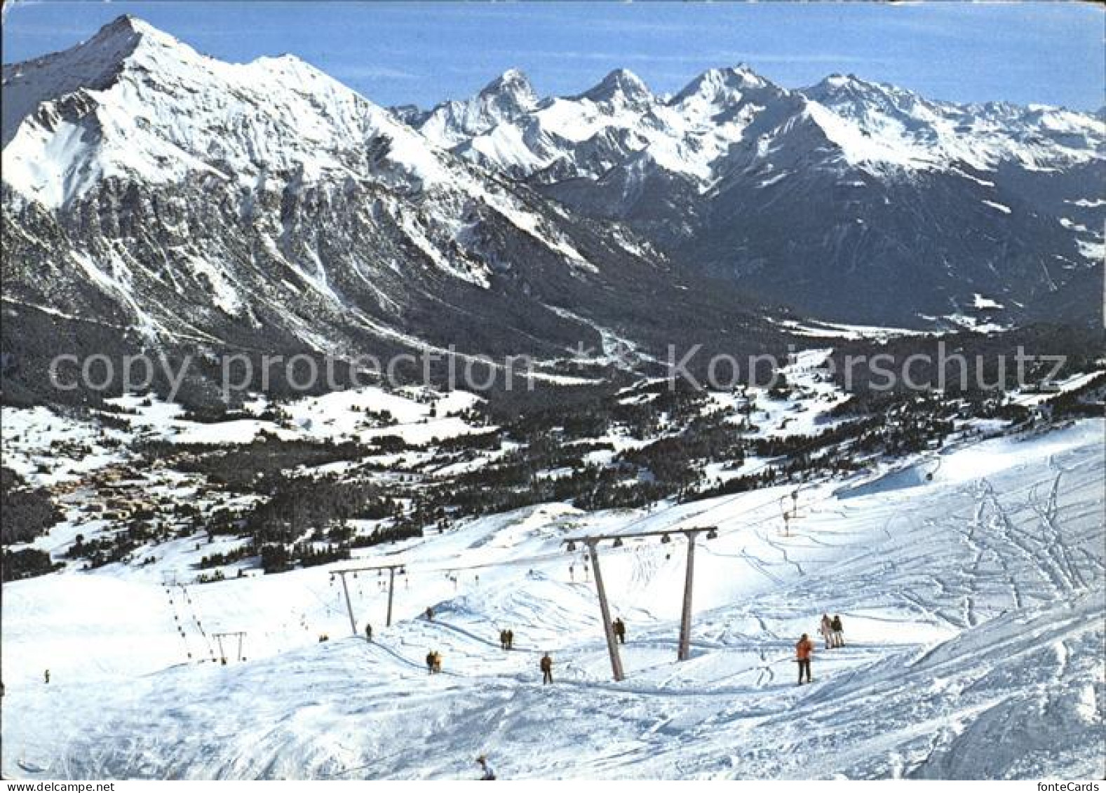 12371162 Lenzerheide GR Skigebiet Danis Lenzerhorn Berg?nerst?cken Lenzerheide C - Autres & Non Classés