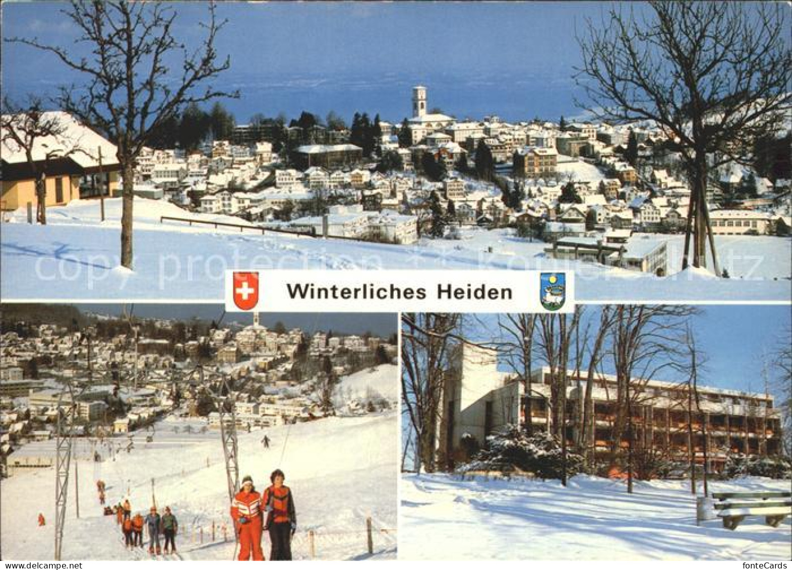 12371133 Heiden AR Kurhotel Klima Kurort Winterlandschaft Heiden - Sonstige & Ohne Zuordnung