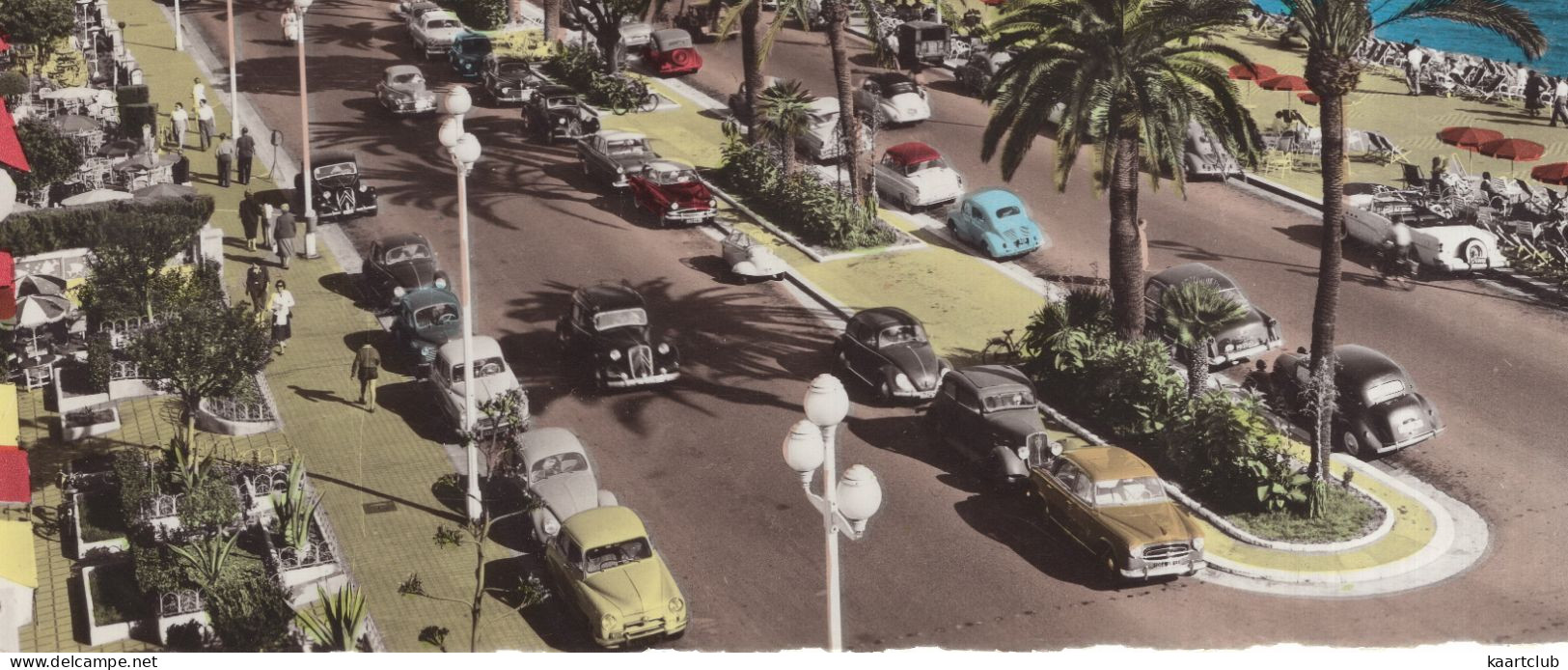 Nice: PEUGEOT 403, 201, MESSERSCHMITT KR175, BUICK ROADMASTER CONVERTIBLE, CITROËN TRACTION AVANT, VW 1200, SIMCA ARONDE - Voitures De Tourisme