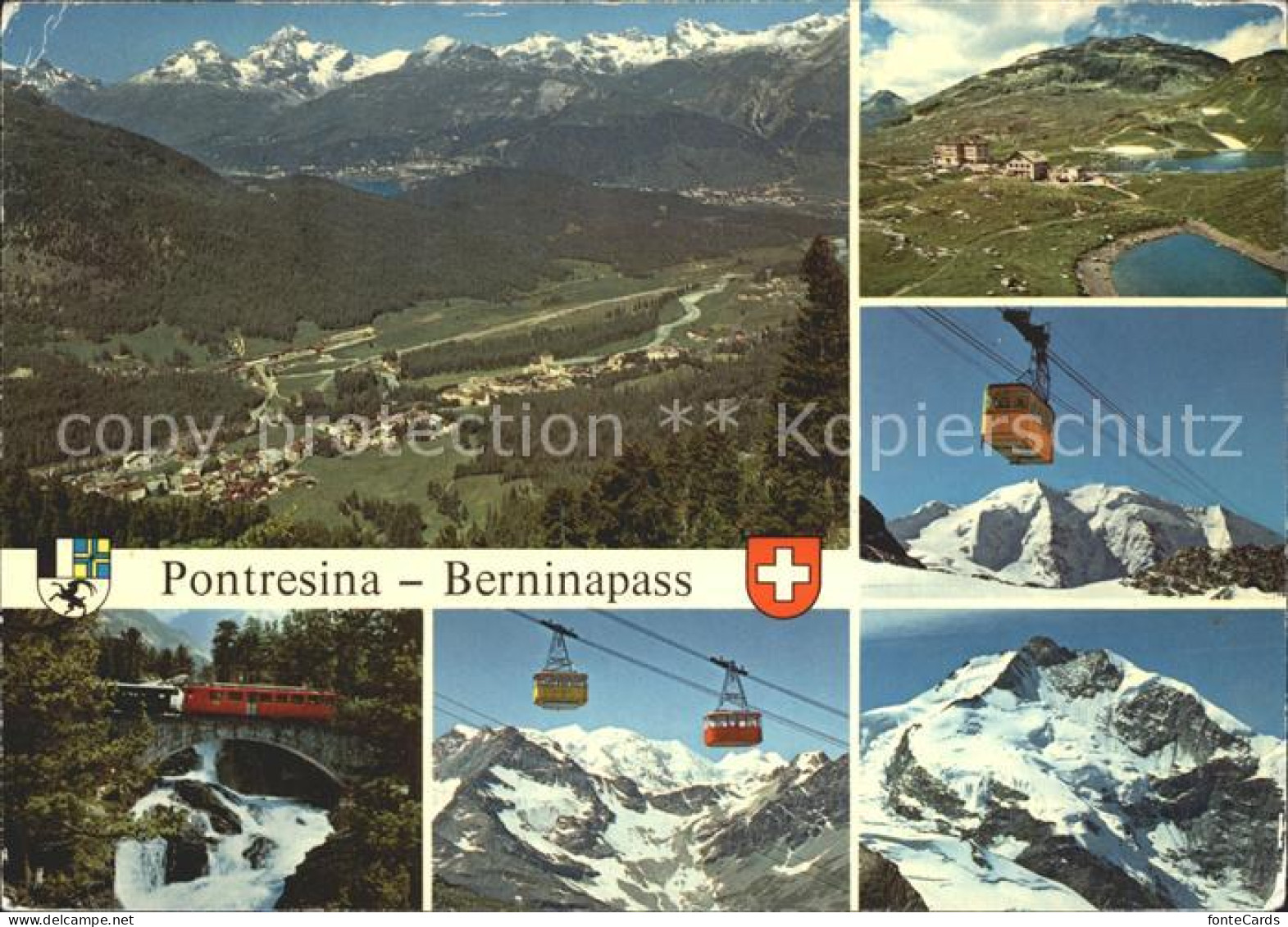 12371051 Pontresina Berninapass Morteratsch Lagalb Hospiz Diavolezza Pontresina - Autres & Non Classés