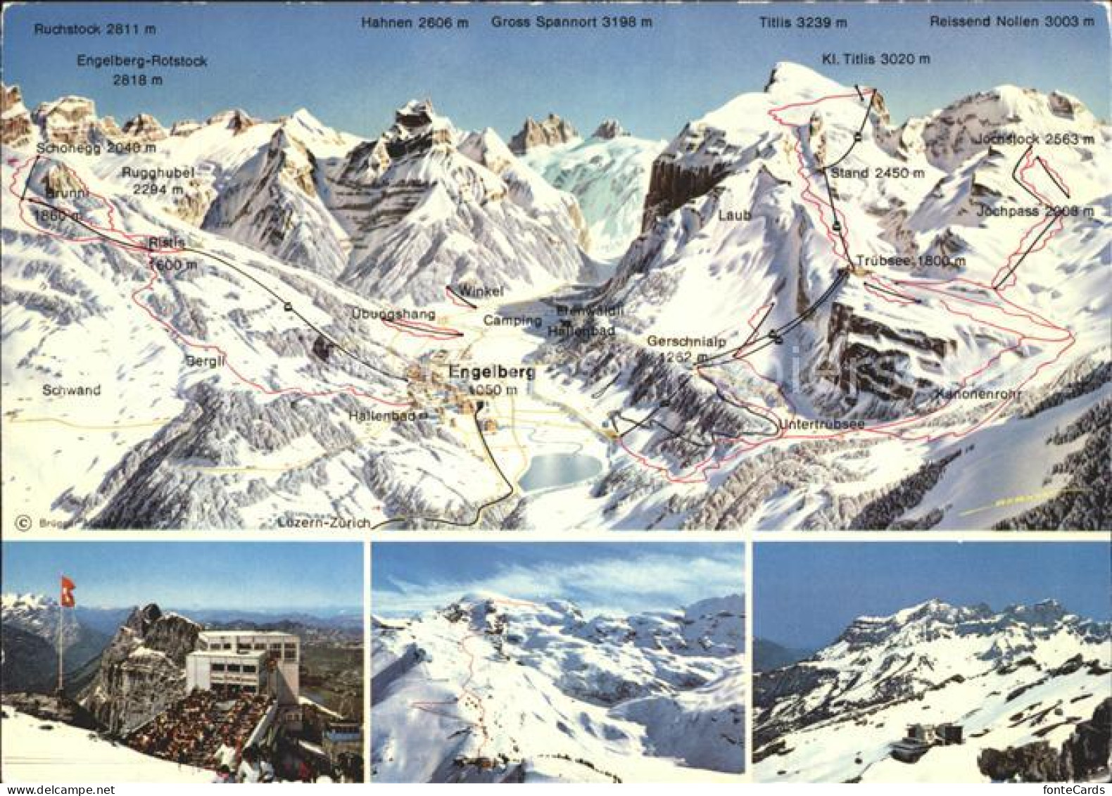 12371032 Engelberg OW Sommerkurort Winterkurort Panorama Engelberg - Sonstige & Ohne Zuordnung