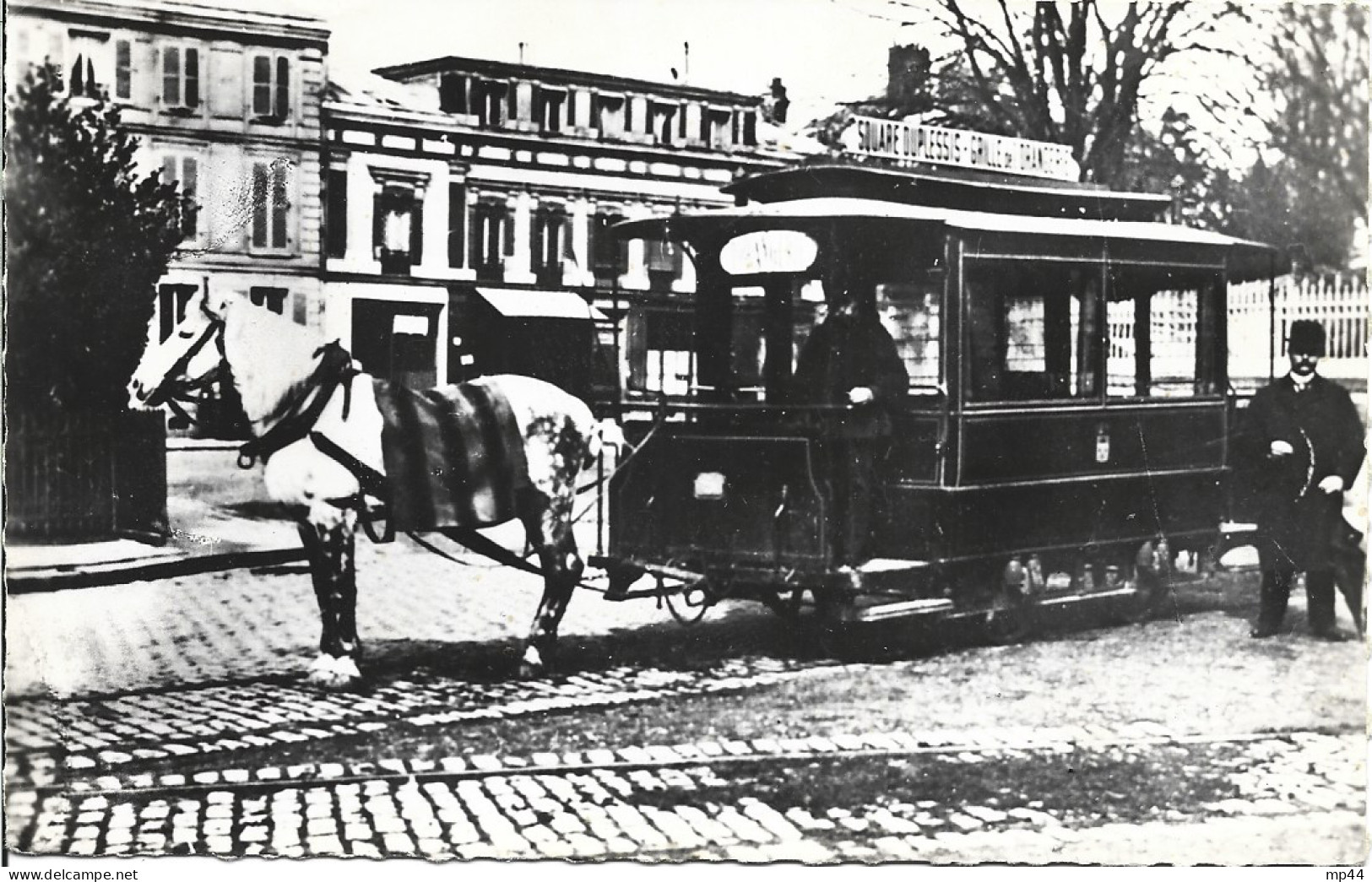 1A  ---  78  VERSAILLES  Tramway à Traction Animale (1892) - Versailles