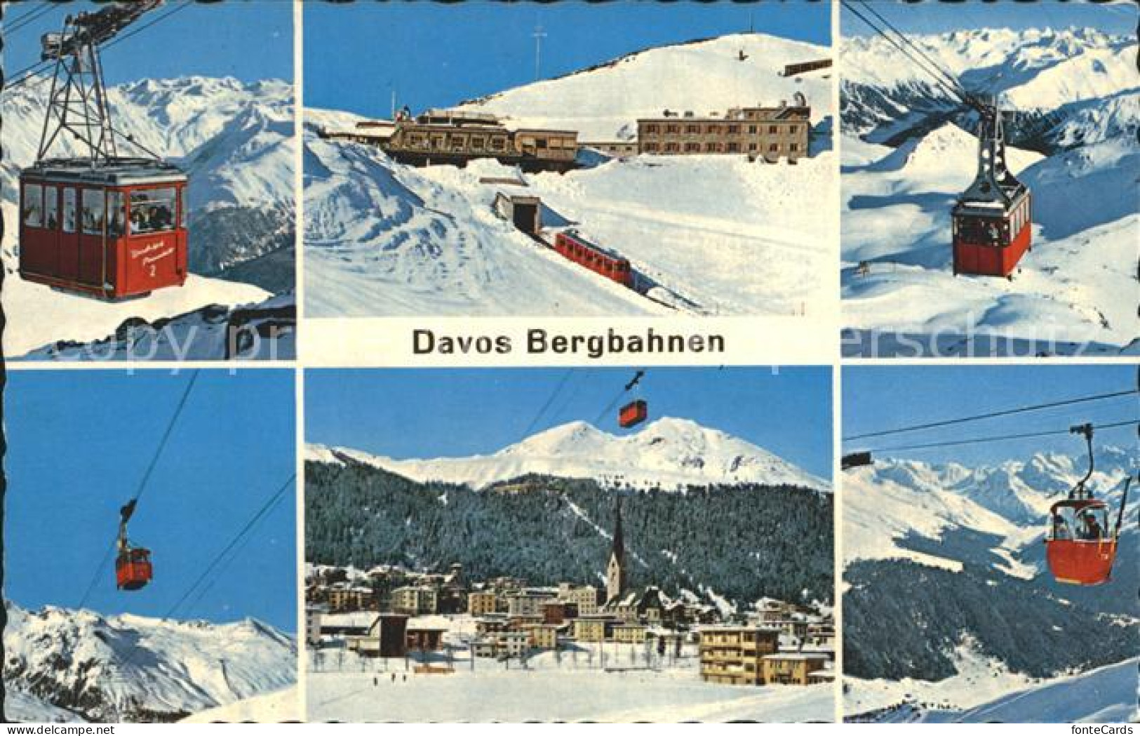 12370553 Davos GR Bergbahnen  Davos Platz - Autres & Non Classés