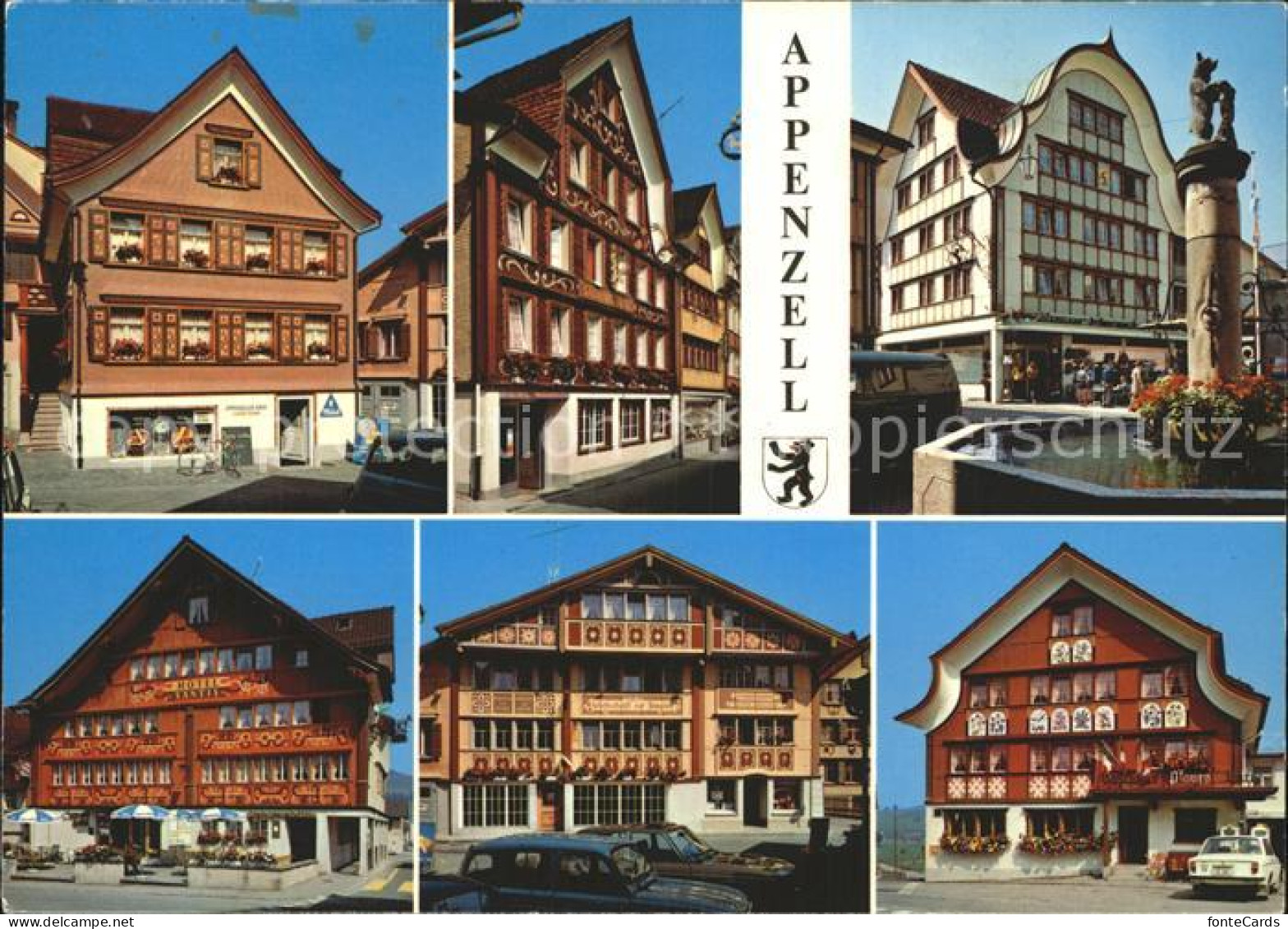 12369361 Appenzell IR Haeuser Ansichten Appenzell - Sonstige & Ohne Zuordnung