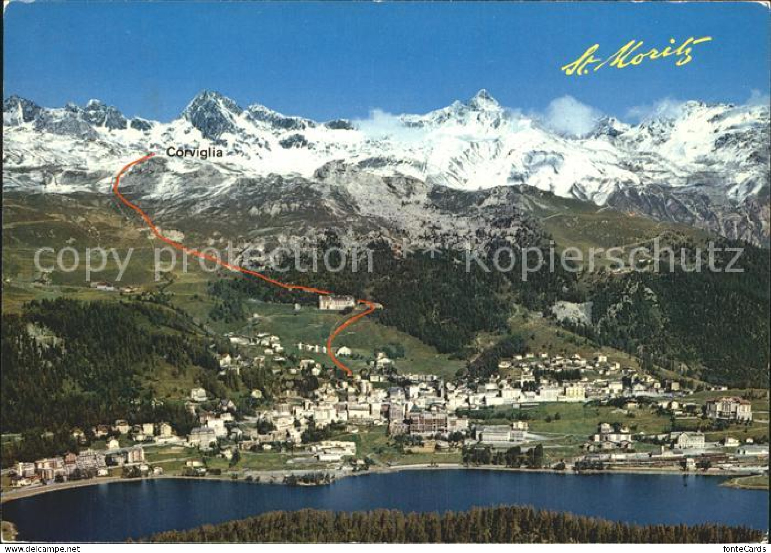 12369341 Moritz GR St Corviglia See Berge Moritz GR St - Altri & Non Classificati