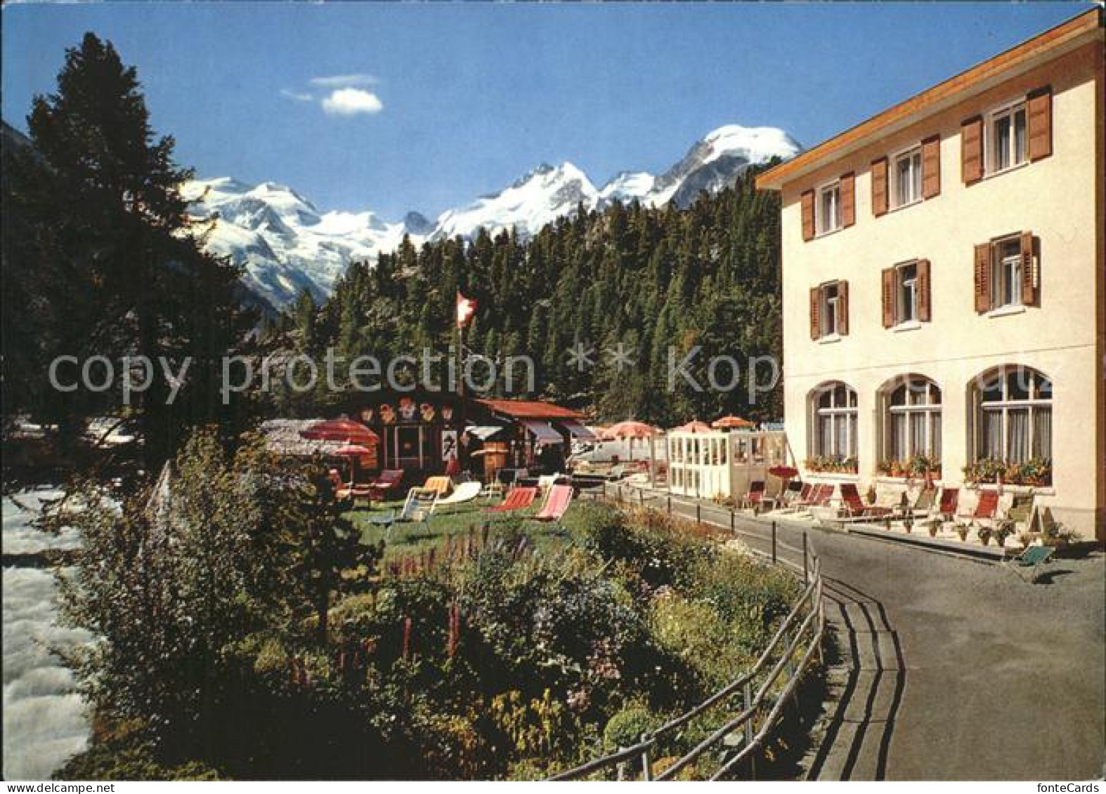 12369333 Morteratsch Hotel Berge Bach Morteratsch - Altri & Non Classificati