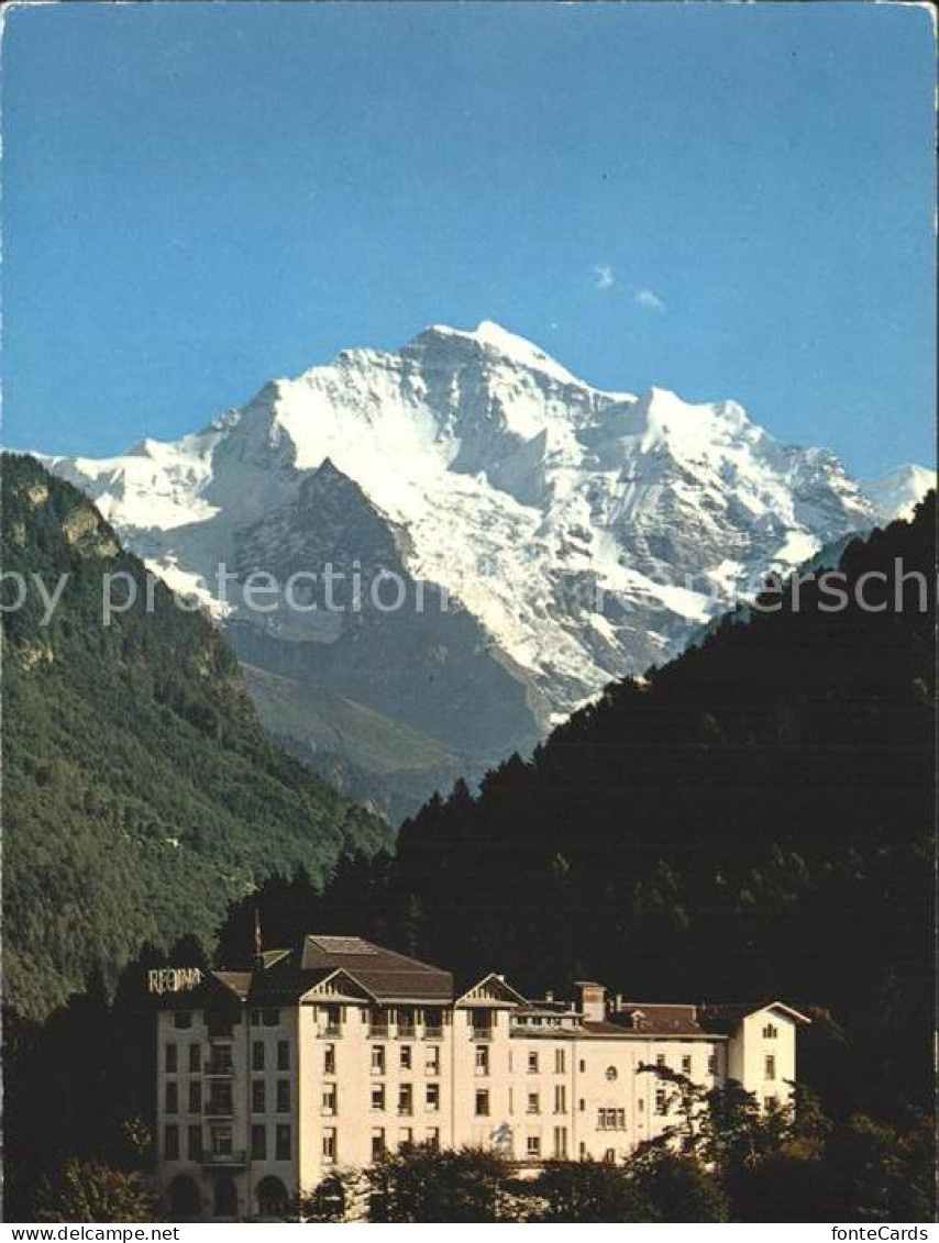 12369302 Interlaken BE Hotel Regina Jungfraublick Jungfrau Interlaken - Sonstige & Ohne Zuordnung