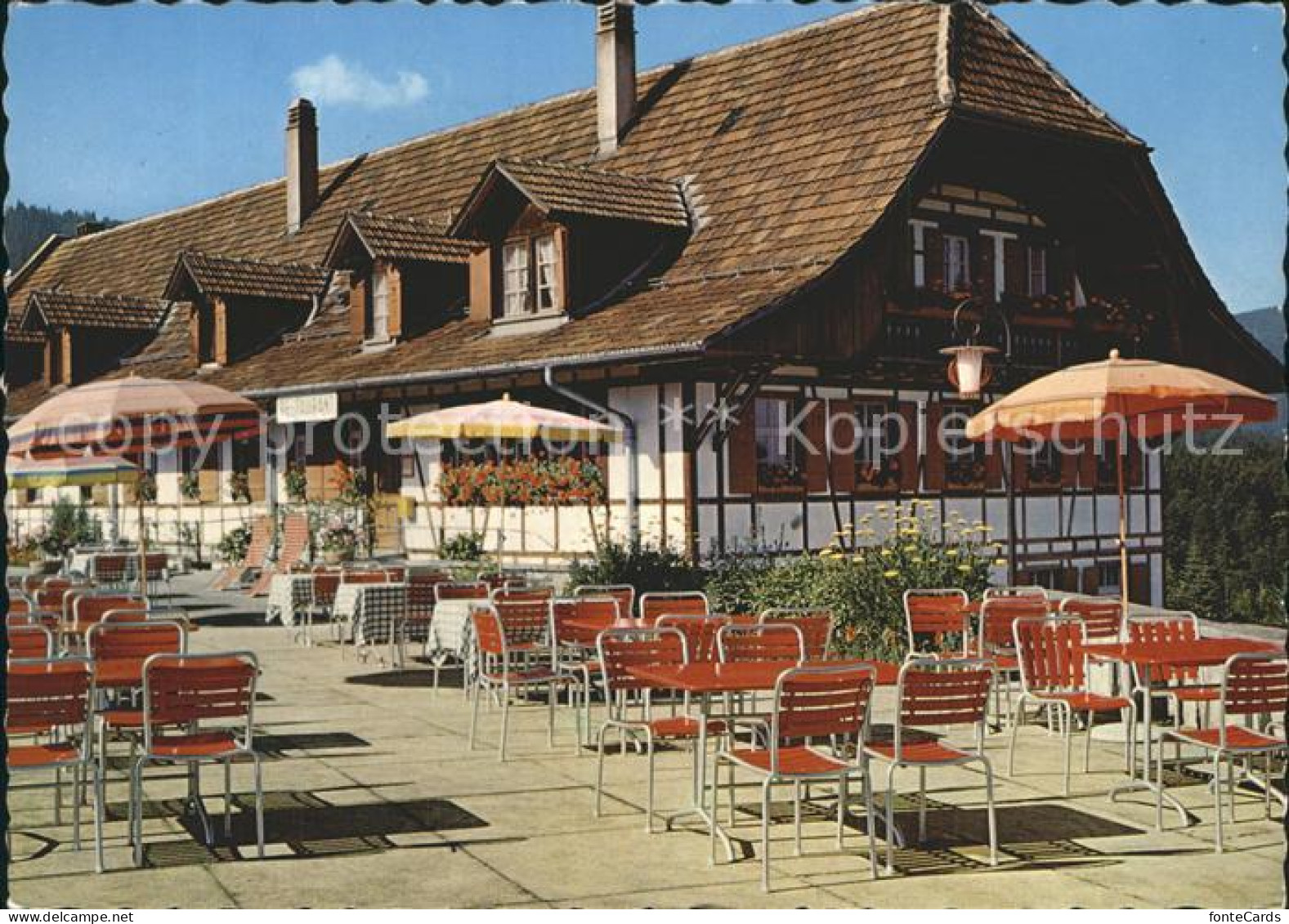 12369293 Gurnigel Guggisberg Hotel Restaurant Gurnigelbad Sommerkurort Winterkur - Sonstige & Ohne Zuordnung