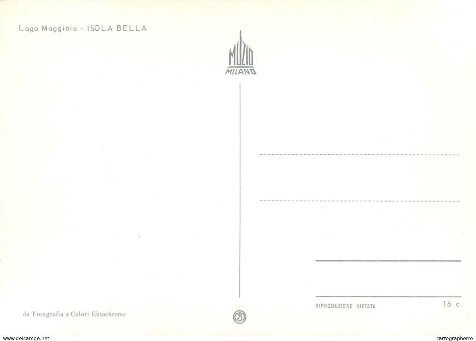 Navigation Sailing Vessels & Boats Themed Postcard Isola Bella Pleasure Cruise Citadel - Segelboote