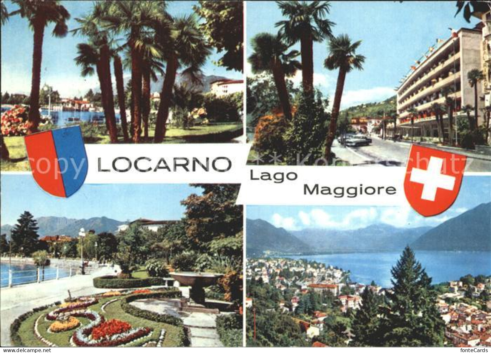 12368714 Locarno TI Ortsansichten Park   - Other & Unclassified