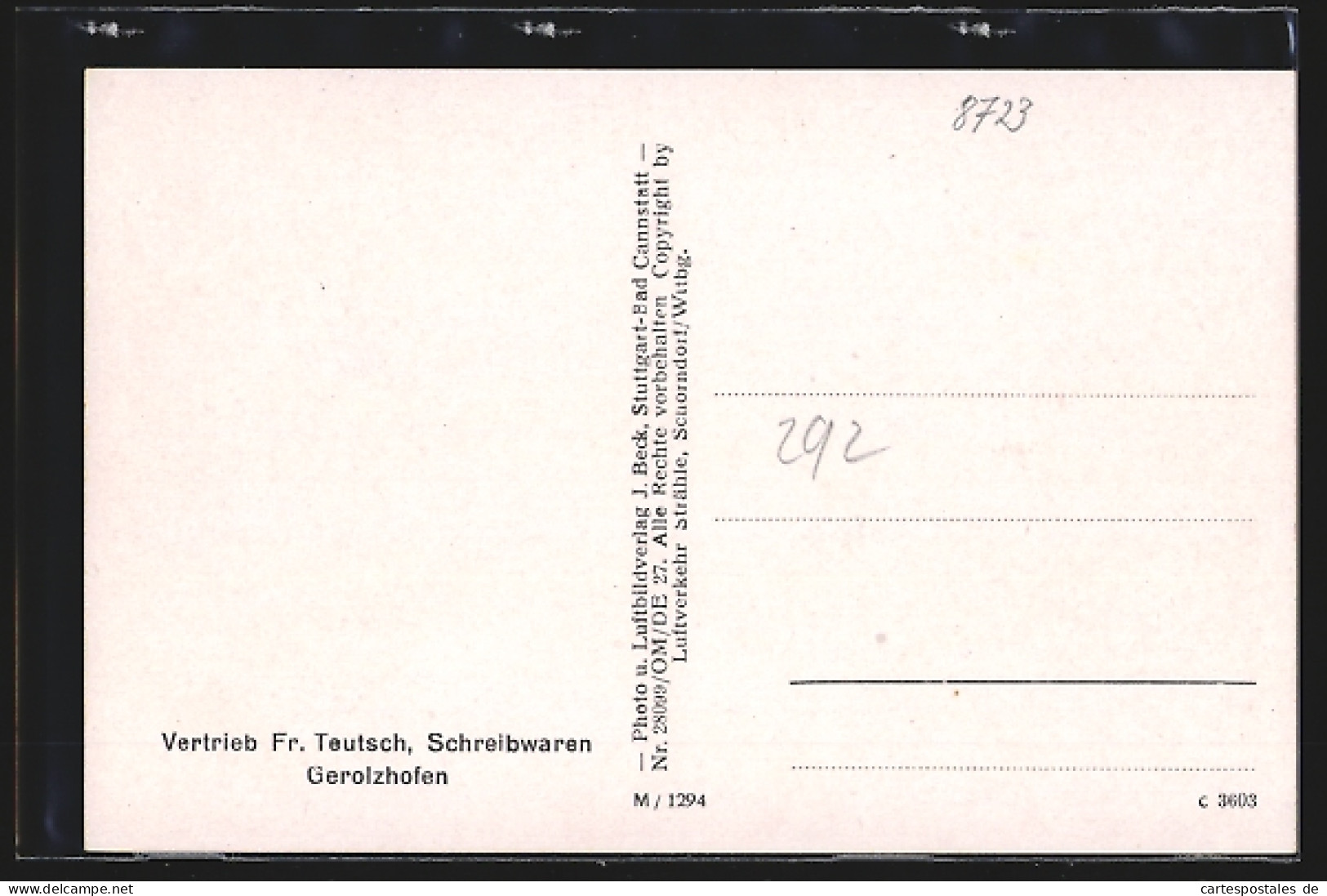 AK Gerolzhofen, Ortsansicht Vom Flugzeug Aus  - Gerolzhofen