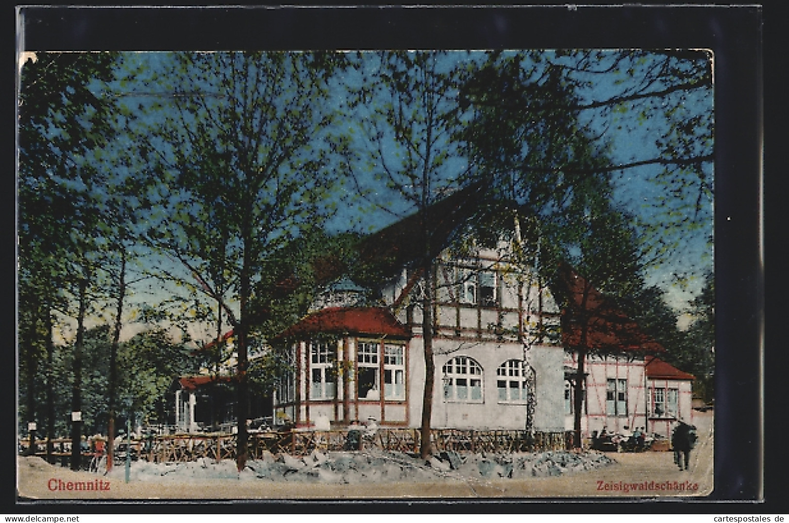 AK Chemnitz, Gasthaus Zeisigwaldschänke  - Chemnitz