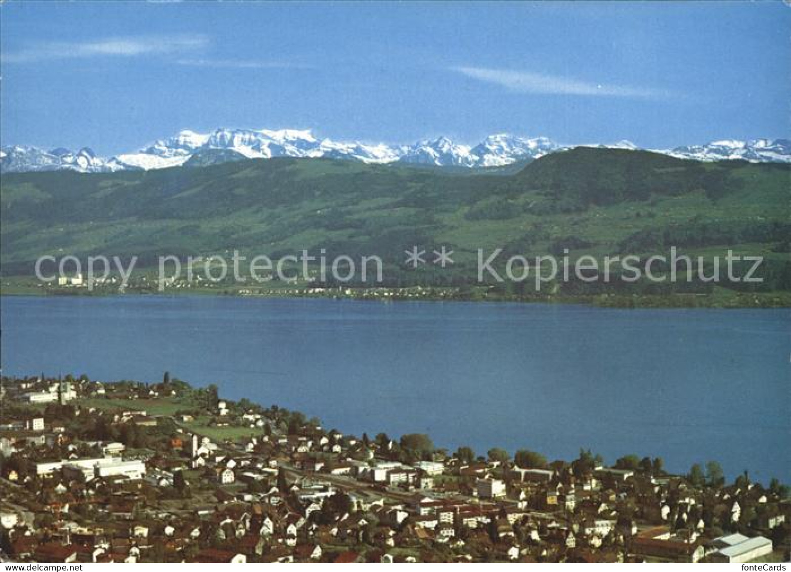 12368080 Staefa Panorama Zuerichsee Glarner Alpen Fliegeraufnahme Staefa - Autres & Non Classés