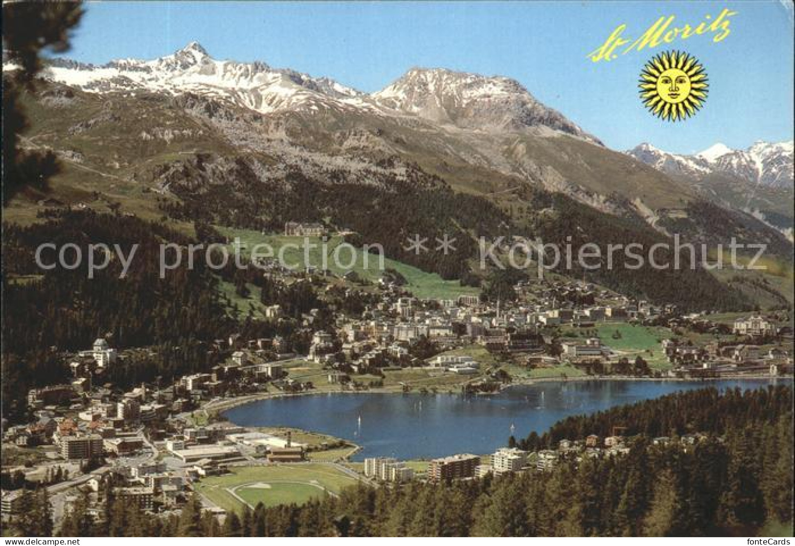 12367978 St Moritz GR Totalansicht St. Moritz - Altri & Non Classificati