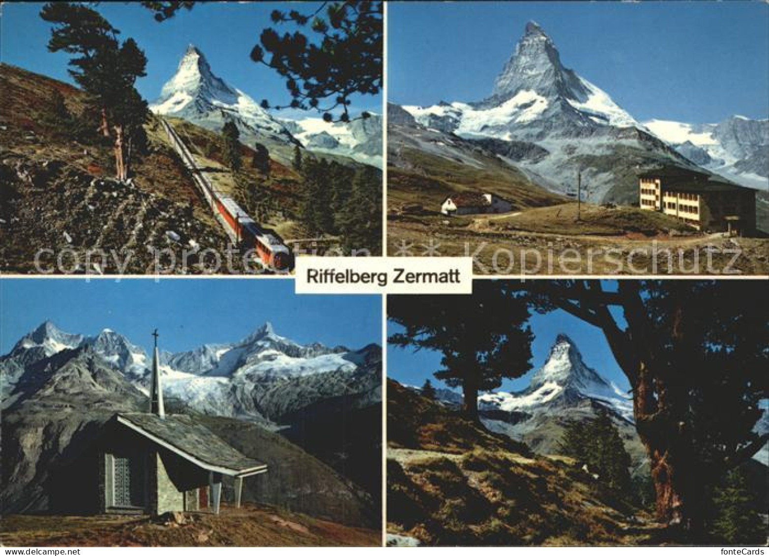 12367914 Zermatt VS Riffelberg Gornergratbahn Hotel Riffelberg Kapelle Riffelalp - Altri & Non Classificati