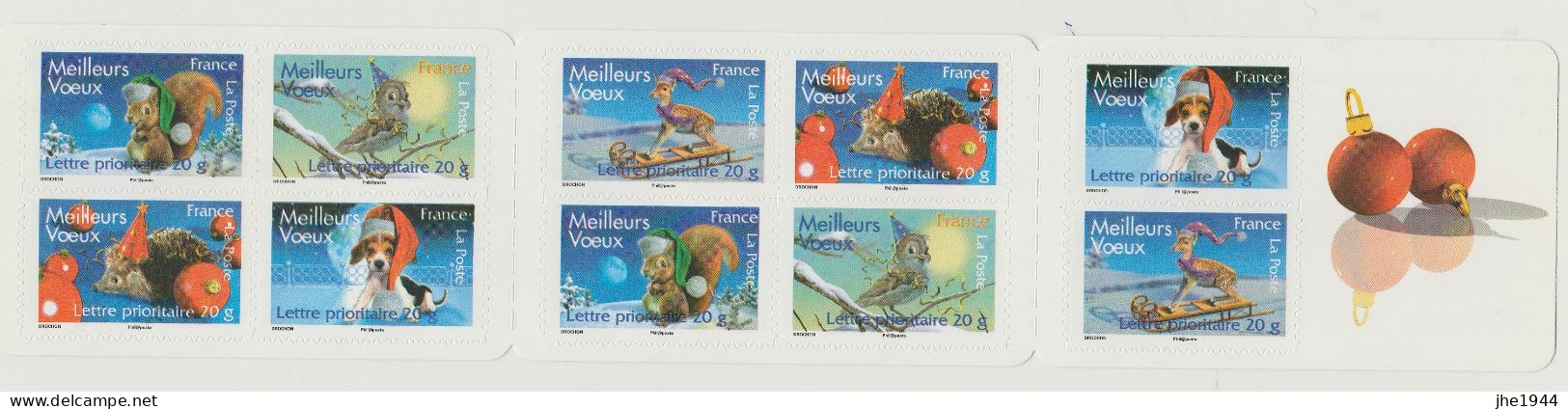 France Carnet N° BC4120 ** Meilleurs Voeux - Commemoratives