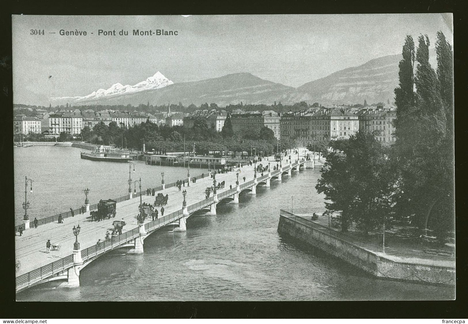 14594 - SUISSE - GENEVE - Pont Du Mont Blanc - Genève