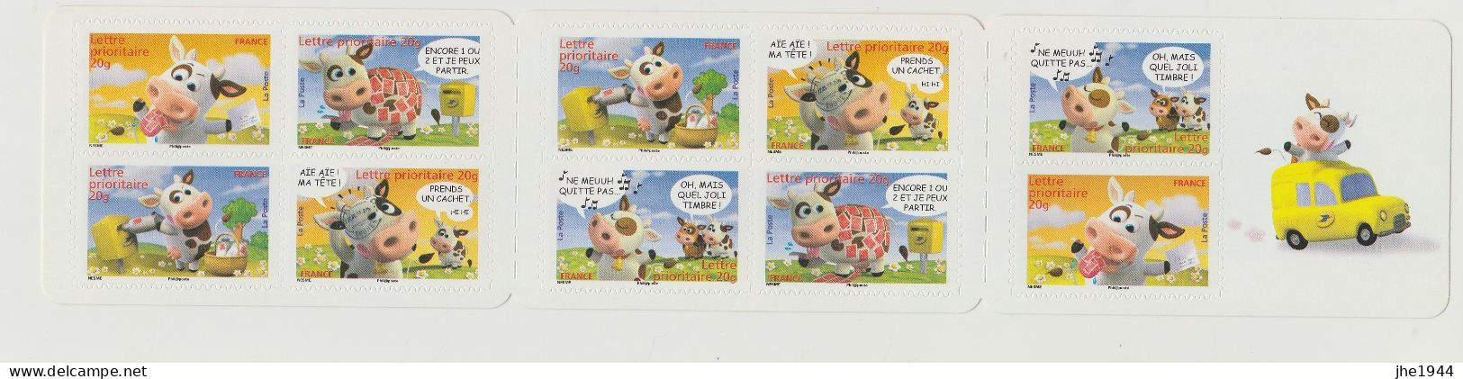 France Carnet N° BC4089 ** Sourires Avec Les Vaches - Commemoratives