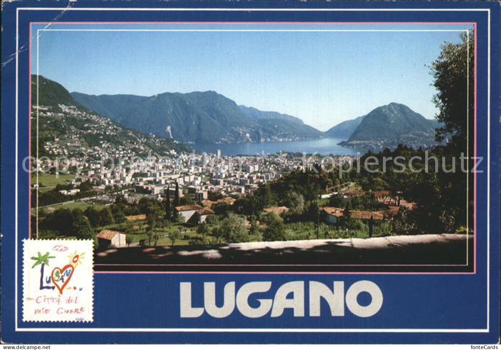 12366913 Lugano TI Panorama Lugano - Other & Unclassified