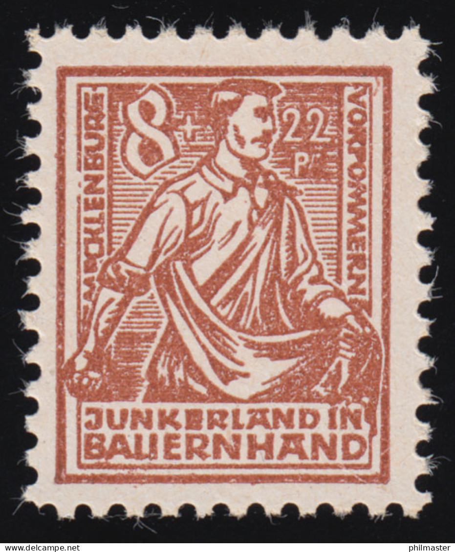 24b Bodenreform Mit Plattenfehler XIII, Postfrisch ** Geprüft Kramp BPP - Mint