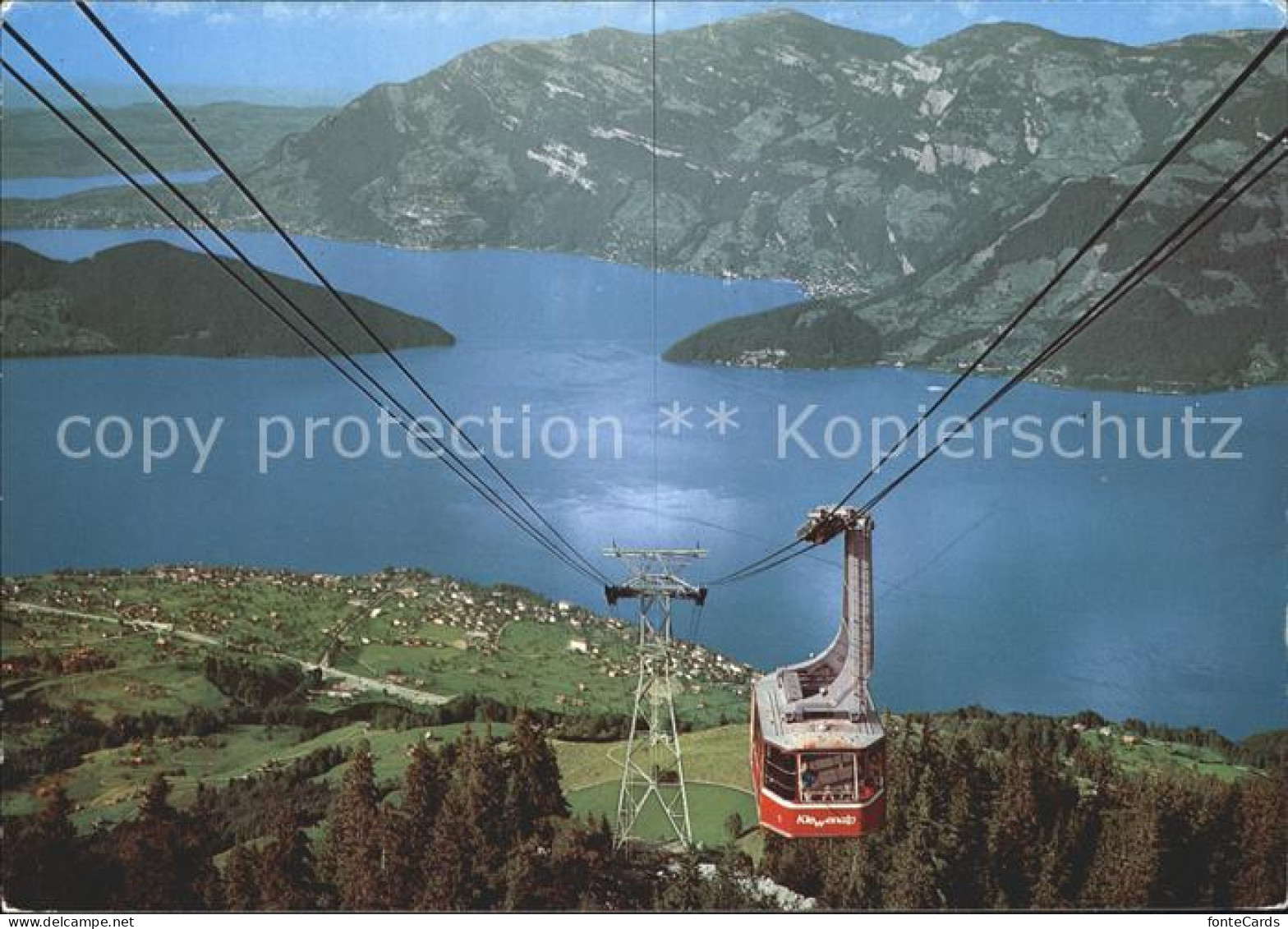 12366894 Beckenried Vierwaldstaettersee Luftseilbahn Auf Klewenalp Beckenried - Other & Unclassified