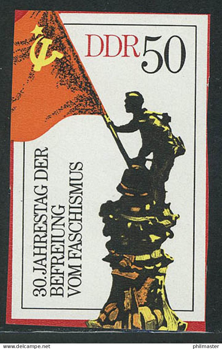 2042 Befreiung Vom Faschismus 50 Pf Aus Block 42 ** - Unused Stamps