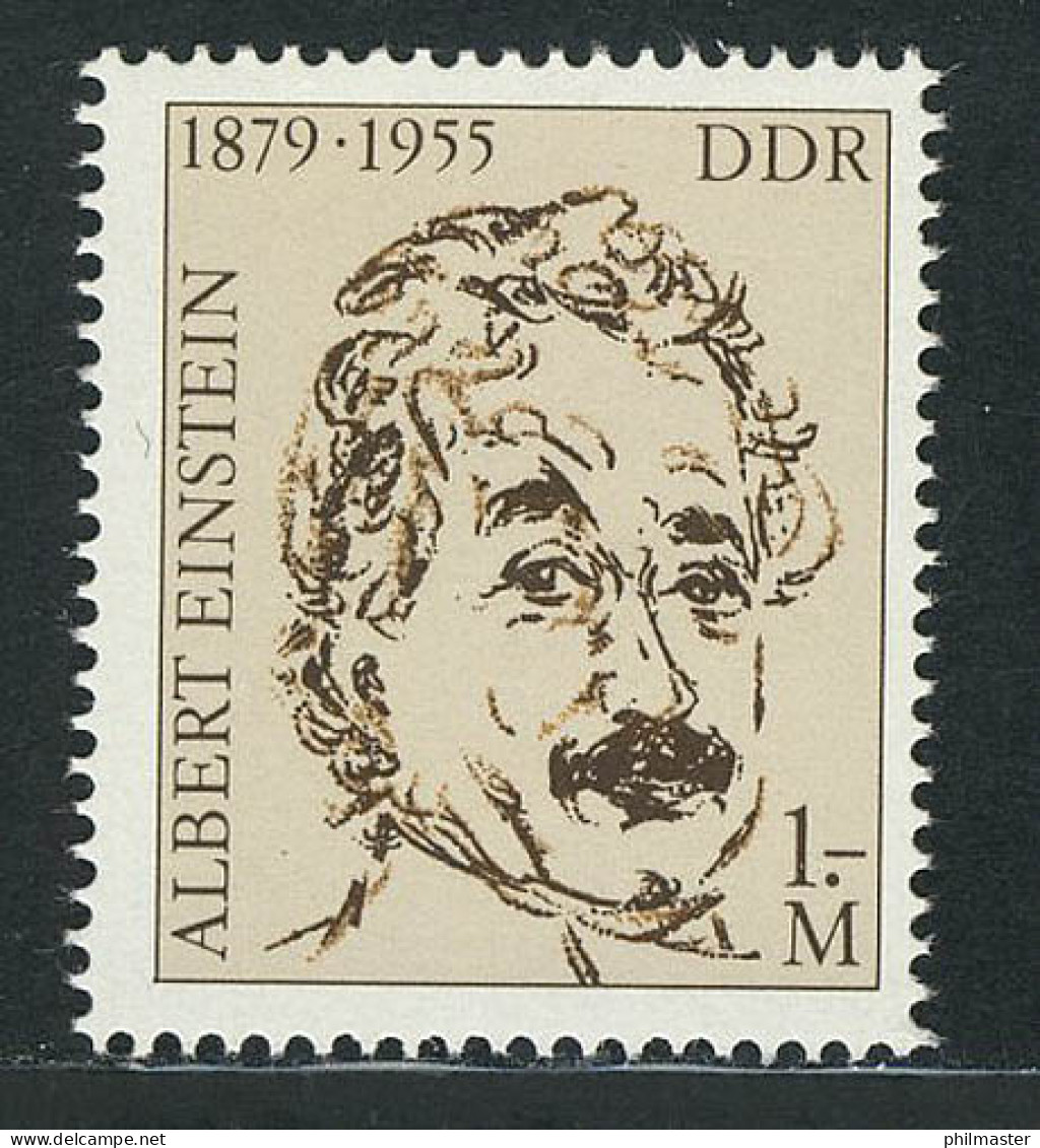 2402 Albert Einstein 1 M Aus Block 54 ** - Unused Stamps