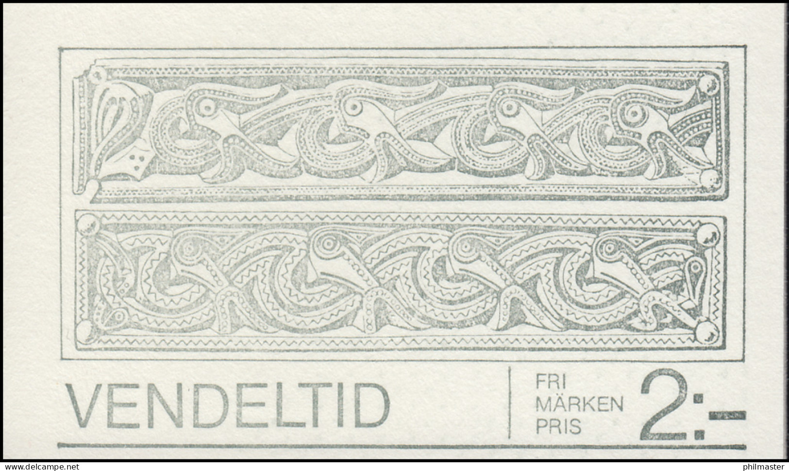 Markenheftchen 49y Archäologie - Papier Fluoreszierend 1975, ** - Unclassified