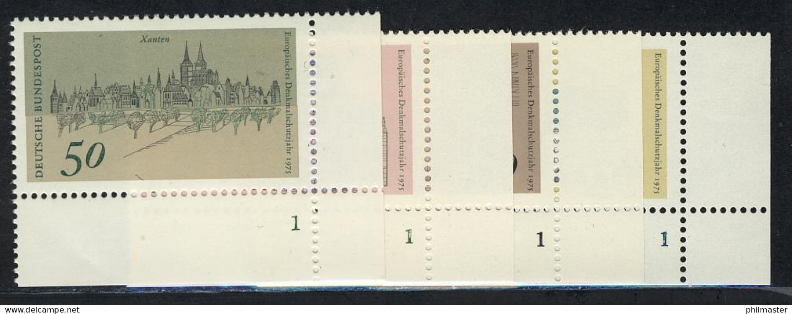 860-863 Europa/Denkmalschutz, FN1 Satz ** - Unused Stamps